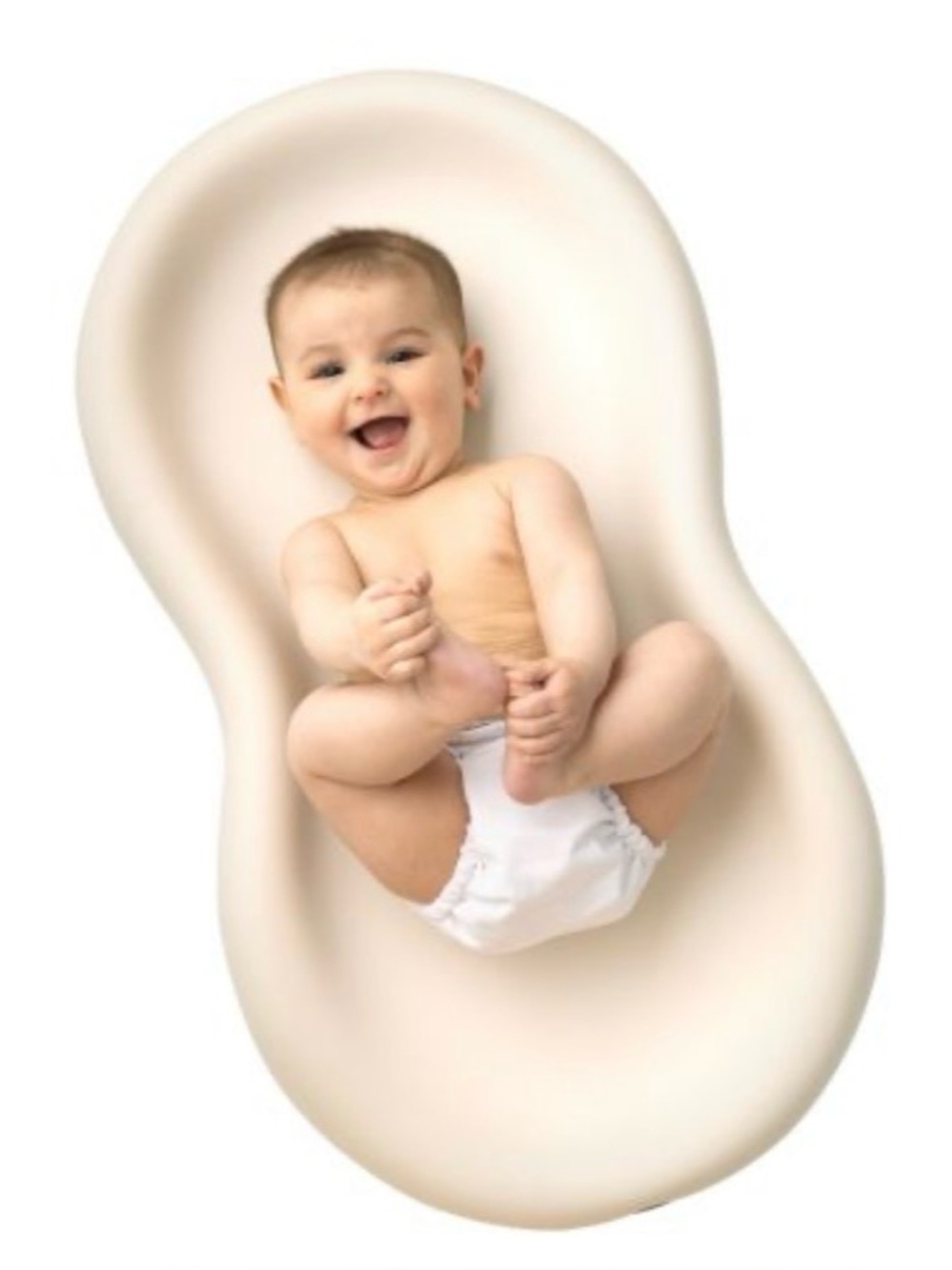 Keekaroo Peanut Wipeable Diaper Changing Pad cream vanilla used